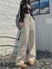 Autumn 2023 Women's Retro High-Waist Wide Leg Corduroy Pants