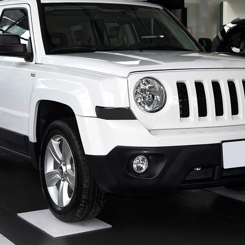 Передний указатель поворота автомобиля, декоративная лампа, наклейки, подходят для Jeep Patriot 2011-2016, внешние аксессуары из ПВХ