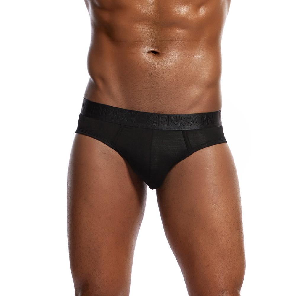 Мужское сексуальное нижнее белье с буквенным принтом, боксеры, шорты, трусы с выпуклой сумкой