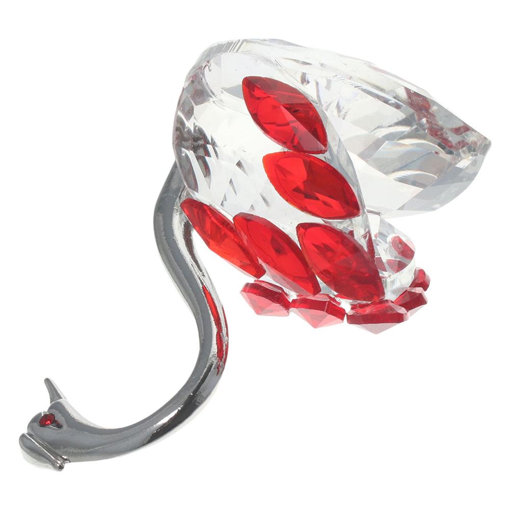 Swan Home Decoration and Accessories Colorful Beautiful Glass Ornaments Fashion Swan Ornament  Home
