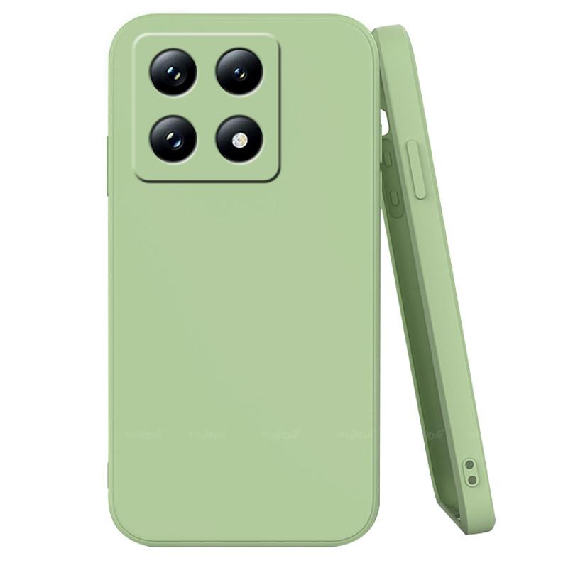 Для Xiaomi 14T чехол Xiaomi Mi 14T 14 T Pro Capas бампер ударопрочный TPU мягкий жидкий силиконовый Fundas Xiaomi 14T Pro