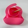 Silicone Silicone Baby Feeding Bowl Bibs/Bowl/Spoon Kids Feeding Bowls  Toddle Training Tableware
