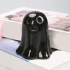 Ceramic Ghost Light Up Decor Small White Ghost Figurine LED Halloween Ghost Tabletop Ornament for Indoor Home Decor