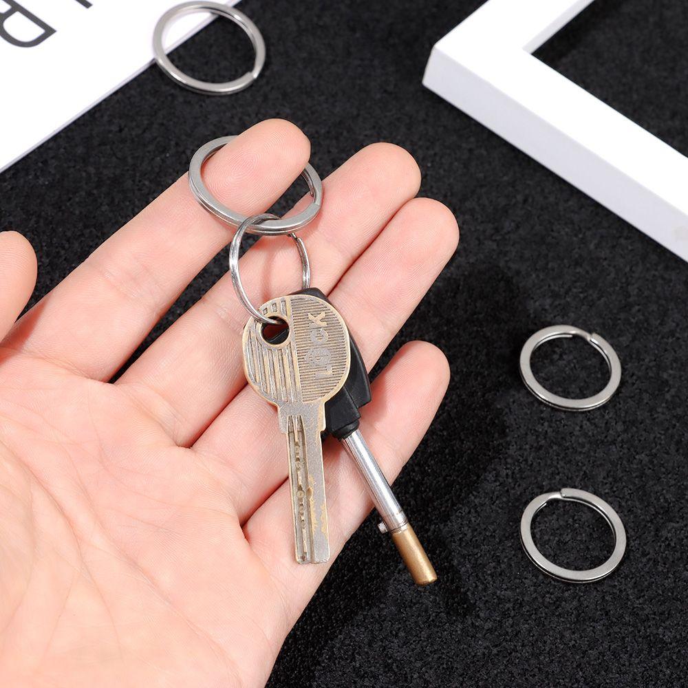 Camping Travel Goods Titanium Alloy Portable Holder EDC Keychain Keyring Buckle Key Ring