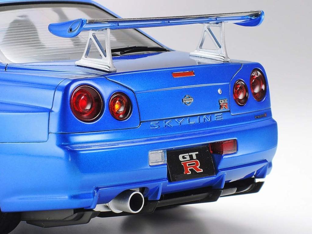 TAMIYA Sports Car Series Nissan Skyline V Spec II Plastic Model 24258 1/24 No.258 GT-R