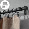 Thread Curtain Rail Thicken Drapery Curtain Telescopic Rod Minimalist Curtain Rod Set Bathroom