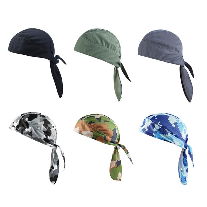 Cycling Skull Cap Head Scarf Summer Men Running Riding Bandana Headscarf Hat