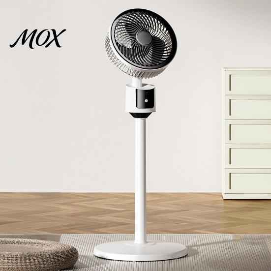 Quiet Standing Fan Mini Floor Fan, Portable USB Air Circulation for Home Office, 3 Office Speed Stand with 5m Airflow, Wide Angle Oscillating Cooling
