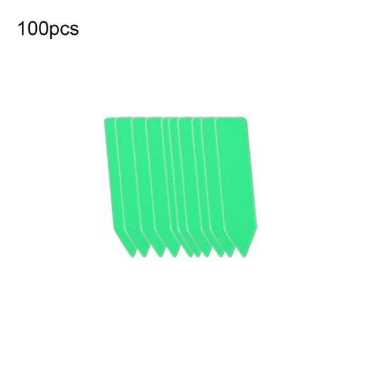 100 шт. маркеры для горшков с растениями, пластиковые бирки для кольев, инструмент для этикеток для двора и питомника