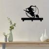 1pc Halloween Decoration Hook, Moon Witch Decoration, Clothes Hook, Key Hook, Storage Rack Halloween Storage Rack Scarecrow