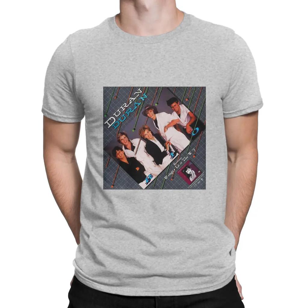 T-Shirts Leading Figures In The British New Wave Funny Cotton Tee Shirt Short Sleeve Duran Duran T Shirt Unisex