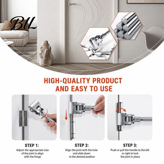 Hinge Adjustment Tool Door Wrench, Precision Cabinet & Alignment Tool, Manual Straightening Heavy-duty Repair Stainless Steel Rust-Proof Gap Adjusting