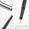 Lamy Перьевая ручка Joy AL Эргономичная ручка и полированная сталь Ширина линии Ленточный наконечник Каллиграфическая перьевая ручка Включает картридж с синими чернилами LAMY T10 - Наконечник,