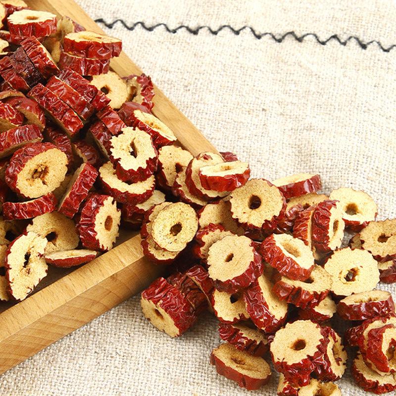 Hui Fifth Brother Seedless Crispy Red Date Slices for Tea Brewing, Free Shipping Included