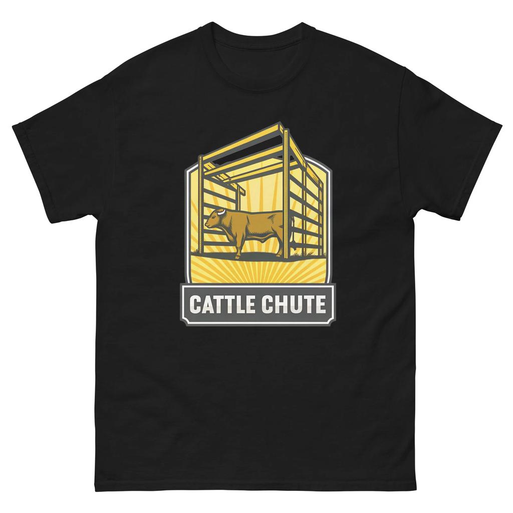 Cattle Chute Farming Rural Life Agriculture T-Shirt
