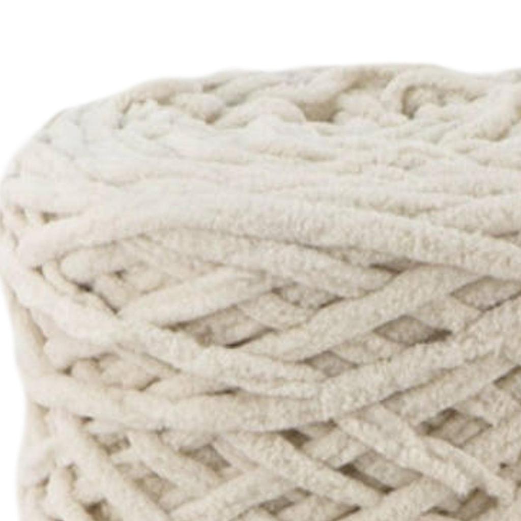 Толстая объемная пряжа Пушистый хрустящий шерсть для ручного вязания пледов подушек лежанки для животных Крючком