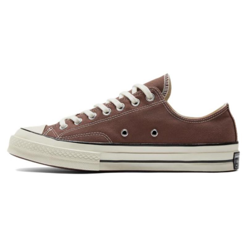 Converse Удобные и универсальные низкие эспадрильи унисекс, коричневые, 1970-е