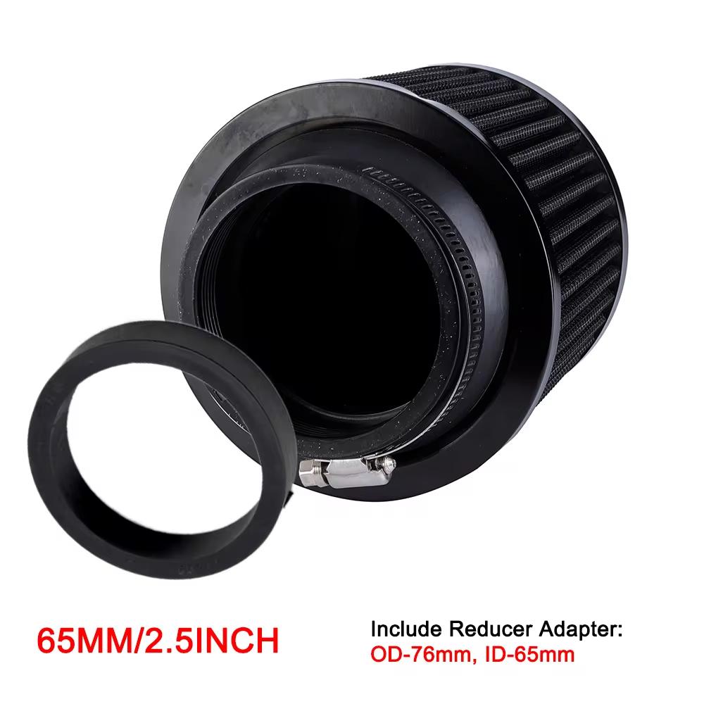 R-EP Universal Car Air Intake Filter 76MM 70mm 65mm Performance High Flow Filters for Cold Air Intake 3inch 2.75inch 2.5inch