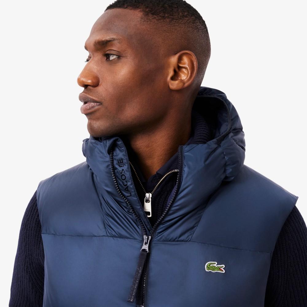 Lacoste Мужской жилет из рипстопа с утиным пухом BH2895-55N166
