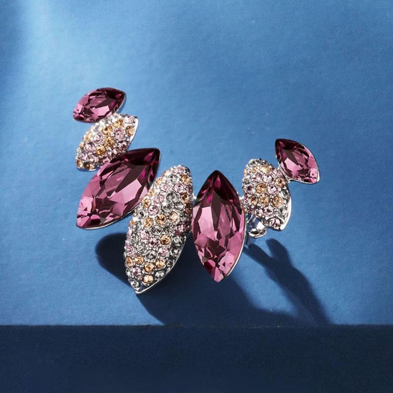 Брошь-застежка с антибликовым покрытием, Женская роскошь премиум-класса, Нишевый дизайн, Изысканная и индивидуальная брошь, Полностью бриллиантовая булавка