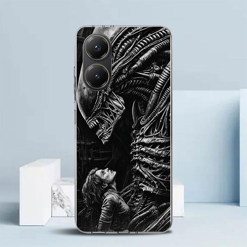 Крутой мягкий чехол A-Alien X-Xenomorph для Xiaomi Poco F7 Ultra X7 X6 X5 Pro M7, чехол для телефона Redmi 15 15C 13 13C 12 12C 10 10C с принтом