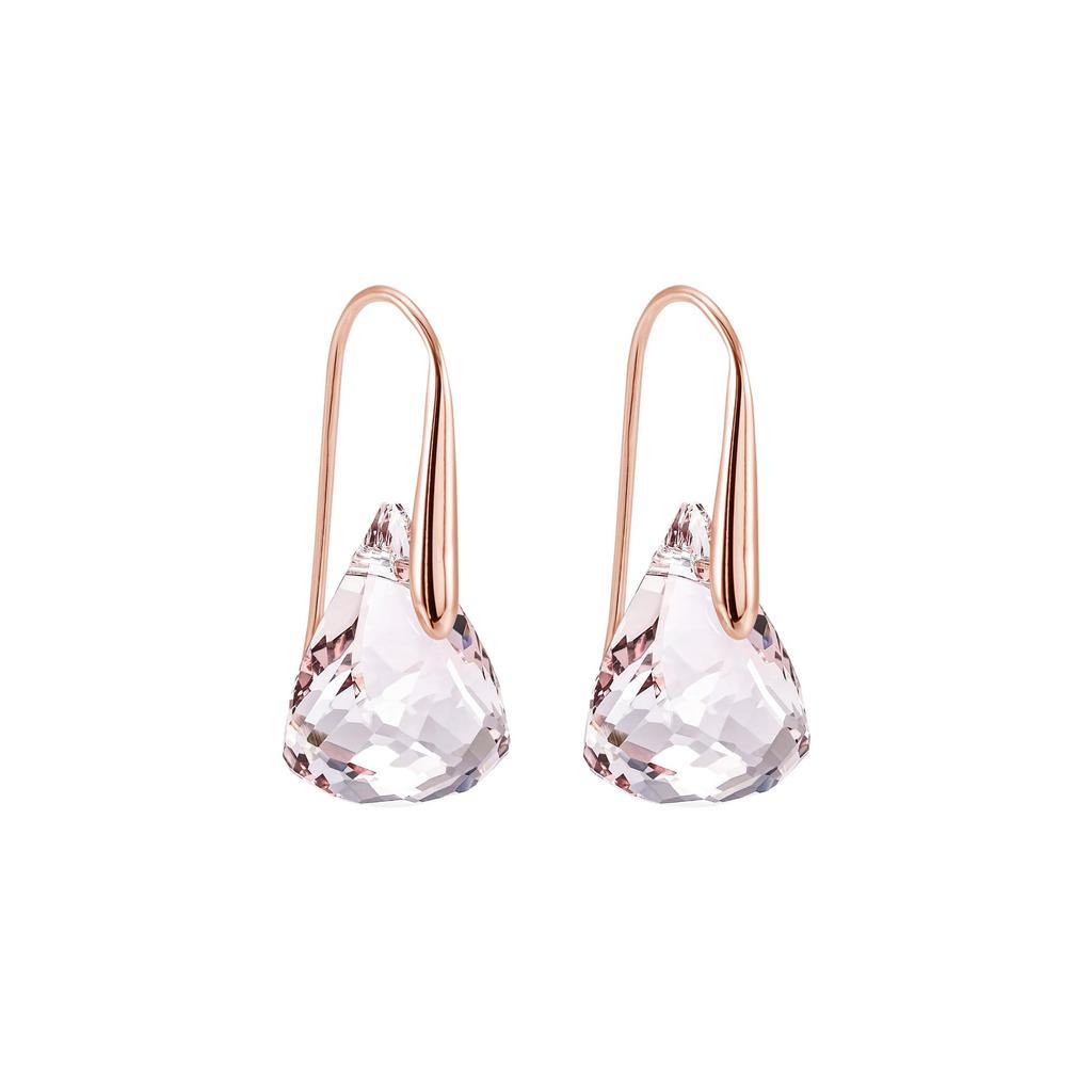 Swarovski Лунная серия Слезы Лунной Богини Искрящаяся Капля Воды Розовый Хрусталь Серьги Женские серьги 5528509