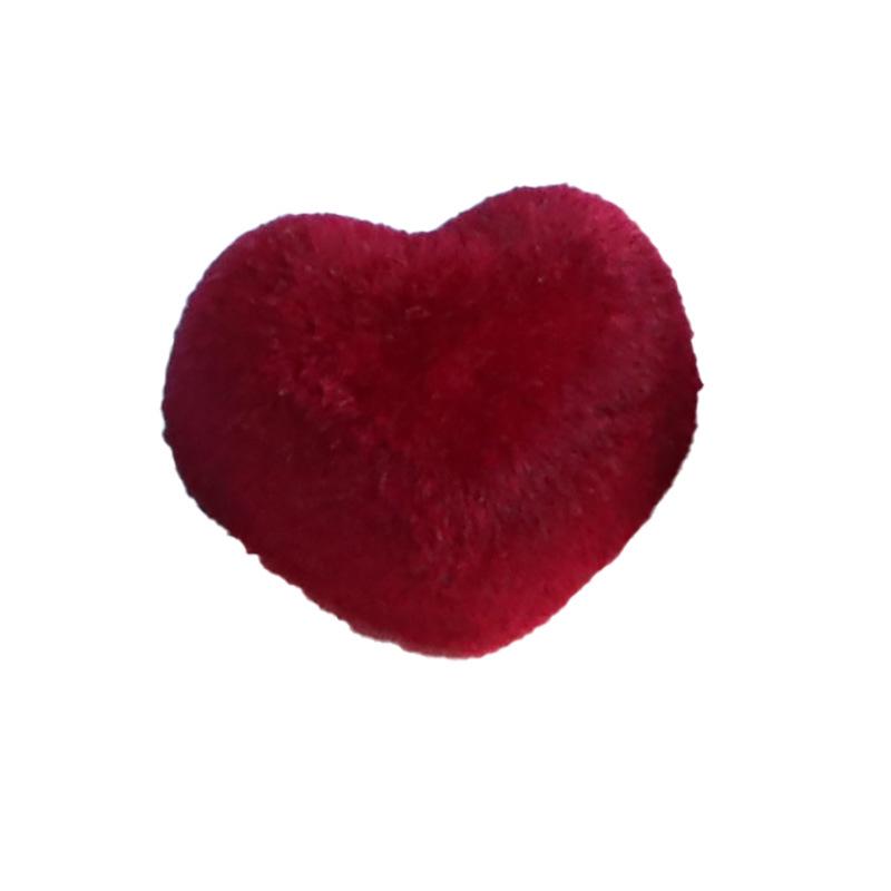 14 мм Плюшевая flocked-нашивка в форме сердца для DIY заколок для волос, чехлов для телефонов, магнитов, пряжек для обуви и аксессуаров для ювелирных изделий