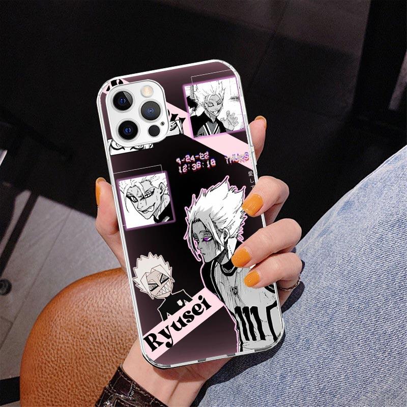 Blue Lock Shidou Ryusei Phone Case For iPhone 17 Air 16 Pro Max 16E 15 + 14 Plus 11 12 13 Mini 7 8 SE Gift Print Cover Fundas
