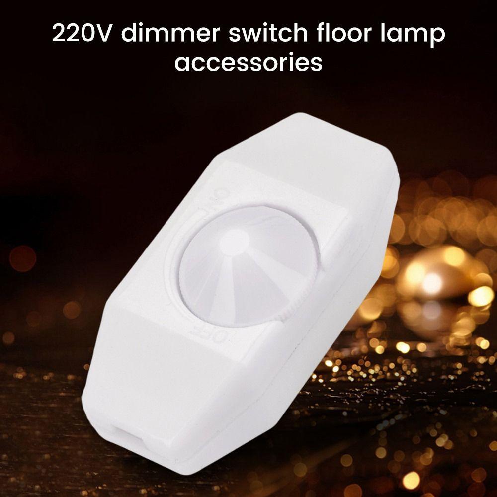 1Set Lamp Dimmer Cord Switch Plug Led Dimmer Switch Table Floor Light Button Accessories For DIY Lamp Power Cord Controller Knob