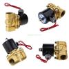 24TE 3/4" 220V Electric Solenoid for Valve Pneumatic 2 Port Water Oil Air Gas 2W-200-