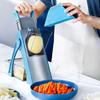 Veggie Chopper Built-in Blade Design Food Slicer Stainless Steel Potato Slicer
