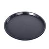 1pcs 14-inch Round Waitress/Waiter Tray Serving Tray Beverage Tray Food Tray Dinner Tray Cafeteria Tray Waitress-style One-handed Carry Fast Food