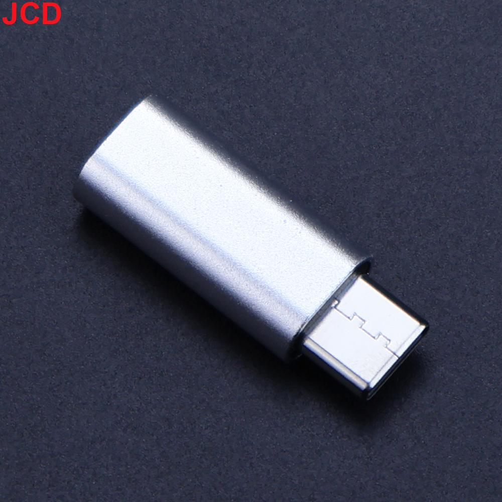 JCD 1pc Type-C Adapter Male Type C To Female 3.5mm Adapter for Macbook Xiaomi Huawei Honour 3.5mm Wired Earphone Adapter Support