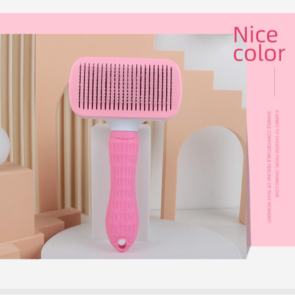 Grooming Tools Pet Brush Self Cleaning Pet Hair Remover New Pets Dematting  Cat