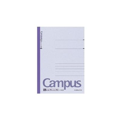 KOKUYO Campus Note UL, линейка, сверхтолстая, горизонтальная, полу-B5, нет. 6-линованная ширина 10 мм 30 листов No-3ULN [Оптовая покупка комплекта из 10 книг]