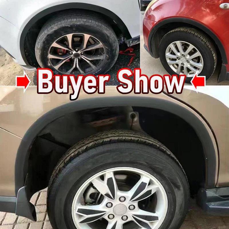 1,5 м раструб арочного крыла самоклеящаяся полоса для защиты от столкновений на автомобильном колесе аксессуары для крыльев