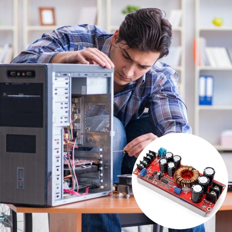 1500W 1800W Boost Converters Step Up Powers Supply Module 10-60V To 12-83V Adjust Voltages Chargers Powers Module