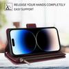 Кожаный чехол-кошелек с откидной молнией для Iphone 14 Pro Max 13 Pro Max 12 Pro Max 11 Pro Max Se 2022 2020 X Xr Xs Max 8 7 6 6s Plus
