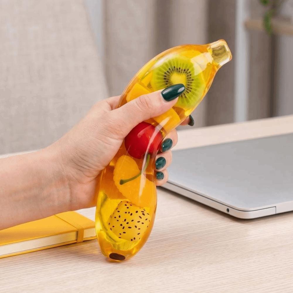 Sensory Simulated Banana Vent Toy Release Hand Slow Rebound Toy Sensory Play
