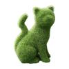 Кот Мох Животное Сад Трава Скульптура Искусственная Фигурка Котята Фигурки Покрытые Зеленая Статуя Украшение Декор Газонные Шары