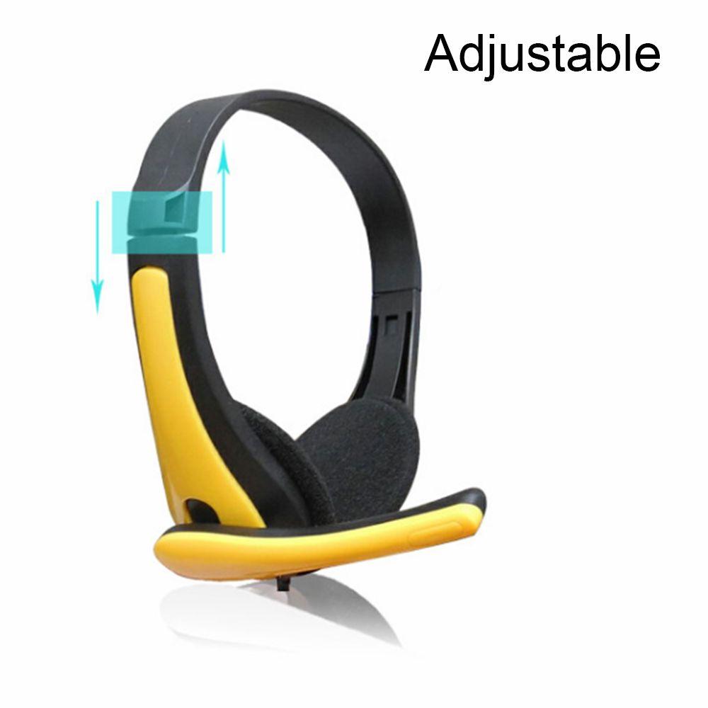 Bass Stereo Noise Cancelling 3.5mm Microphone Headset Headset Head Headphone