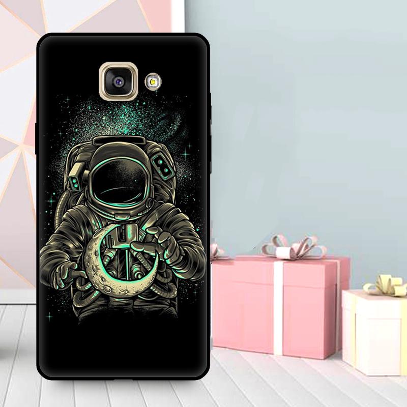 Космический чехол со звездами для астронавта для Samsung Galaxy J3 J5 J7 J1 2016 A3 A5 2017 J4 J6 J8 A7 A9 A6 A8 Plus 2018