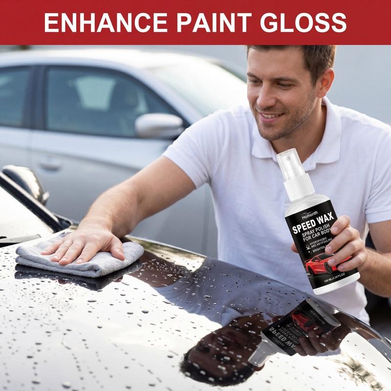 Car Ceramic Coating Spray Nano Tech Quick Detailer High Gloss Shine Paint Sealant Hydrophobic Wax 100ml DIY Maintenance