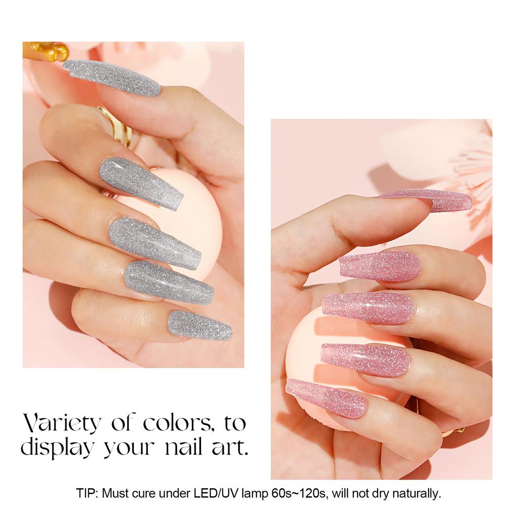 ROSALIND Гель-лак 6 шт. в партии, набор гель-лаков для ногтей, маникюрный набор для дизайна ногтей, полуперманентный гель-лак, гибридный замачиваемый УФ-лампа, набор гель-лаков для ногтей «сделай сам»