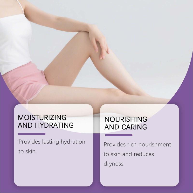 Nourishing Lavender Body Lotion with Coconut Oil Moisturizer For Dry Sensitive Skin Winter Rich Cream  for Everyday Use