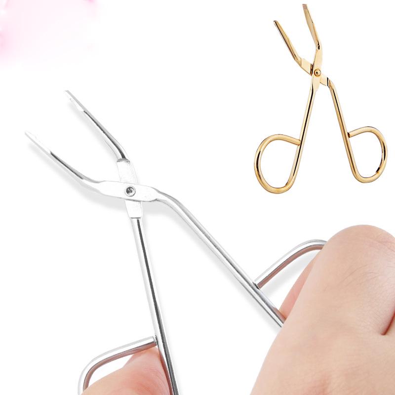 Eyebrow and Nose Hair Grooming Set: Flat and Slanted Tip Tweezers, Plucking Tweezers, Mustache Scissors, and Eyebrow Clips.