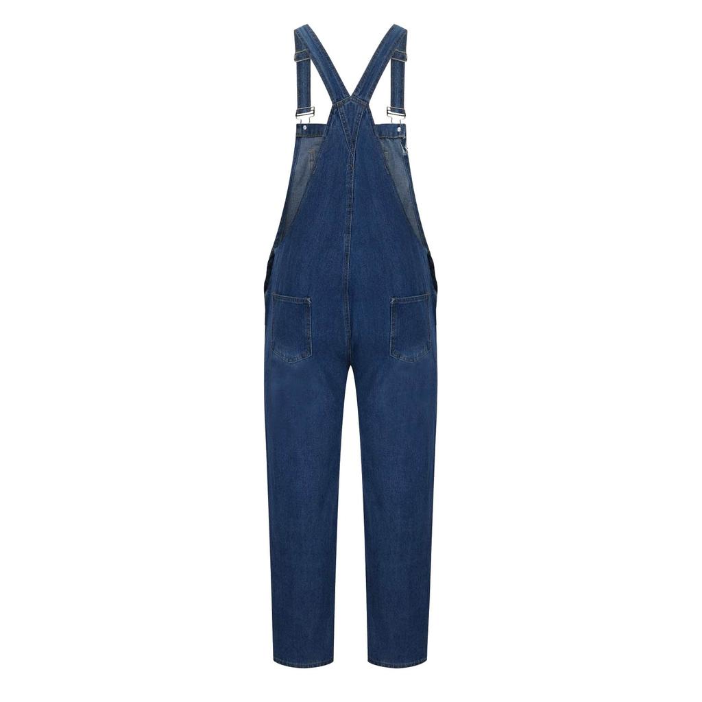 Men's Overalls Overalls Tall Wash Jeans Adjustable Straps Denim Jumpsuit Loose Work Jumpsuit Work Pants