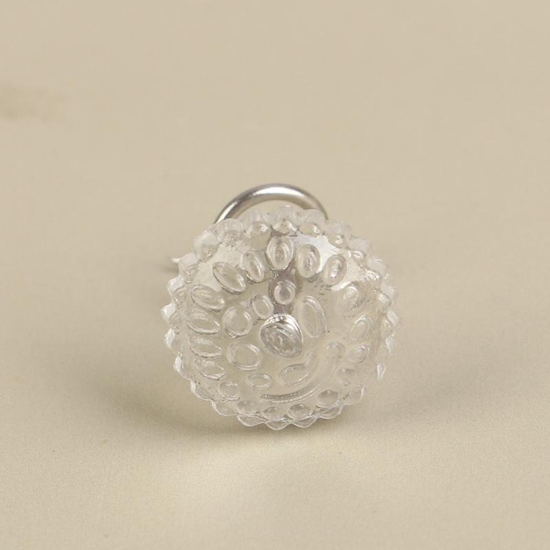 100 шт. прозрачных головок, закручивающиеся штифты, фиксированные для обивки, одеял, стульев, диванов, декора