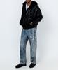 Strike Archive Over Lambskin Blouson (Black)