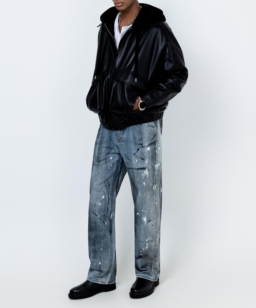 Strike Archive Over Lambskin Blouson (Black)